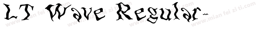 LT Wave Regular字体转换